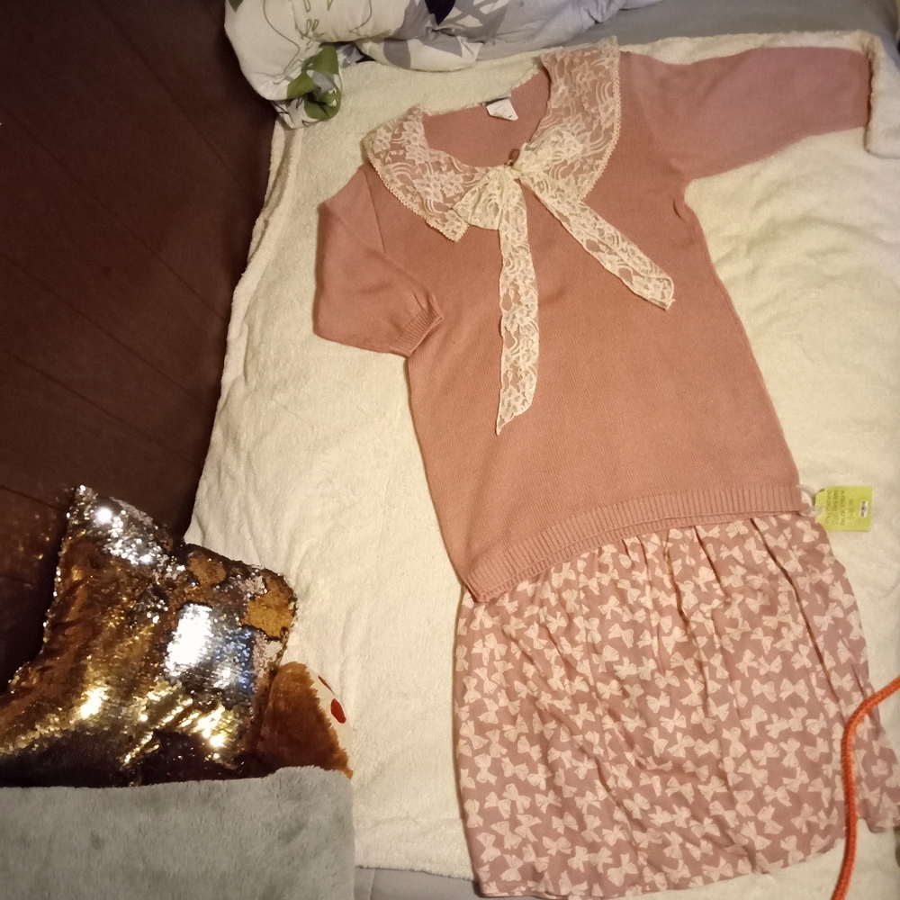 My Michelle Sweater & Skirt
